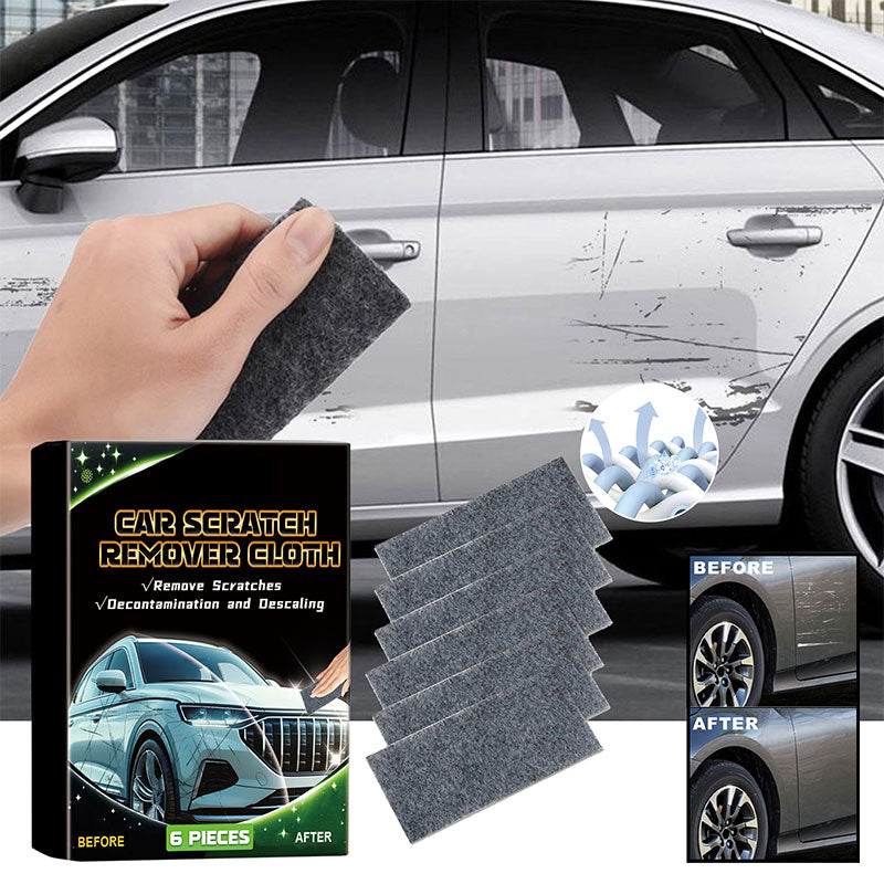 🥳OFERTA ESPECIAL 2026🥳 ✅+50.000 unidades vendidas 🚗50% DESCUENTO Pack 6 paños pulidores nanobrillantes para rayones de auto Elimina rayones leves y manchas en minutos, reutilizable 10-15 veces Ahorra gastos costosos de taller de pintura💰