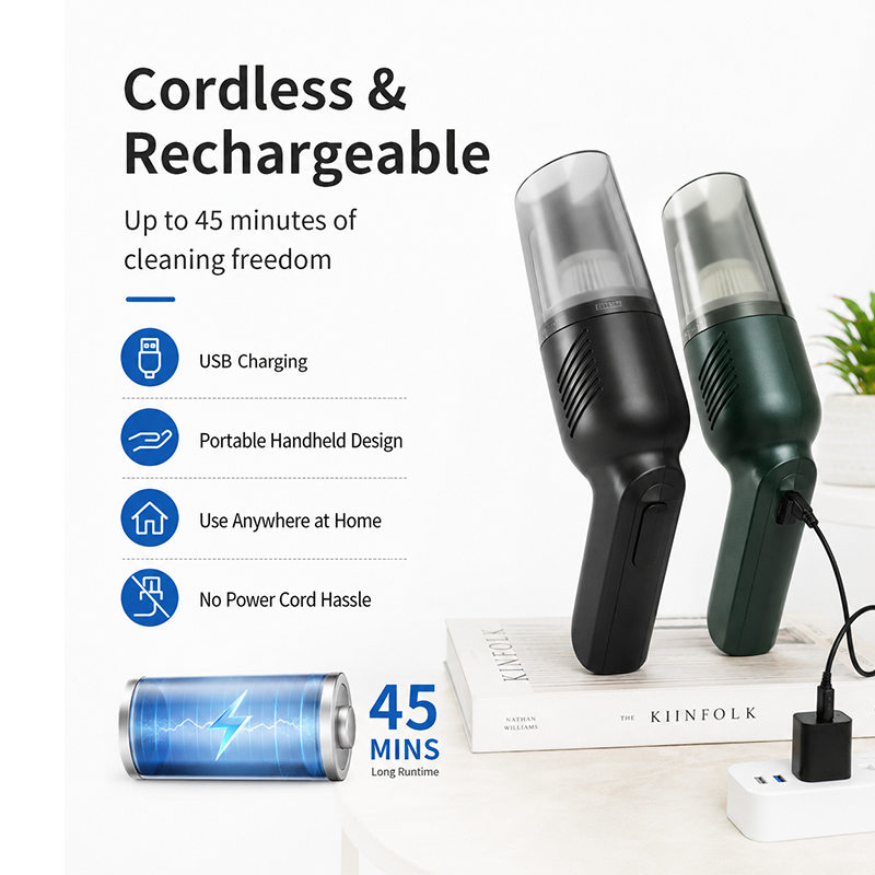 ⏳¡ÚLTIMO DÍA DE OFERTA 50% DE DESCUENTO!!🌿Aspiradora portátil inalámbrica para colchones