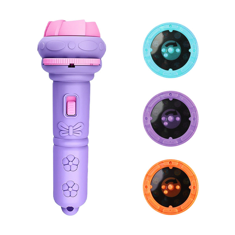 📢 ¡50% DESCUENTO POR TIEMPO LIMITADO! ⏰ Linterna proyector educativa infantil 🔦 Pulsa, proyecta y aprende – Una aventura nocturna de bolsillo ✨