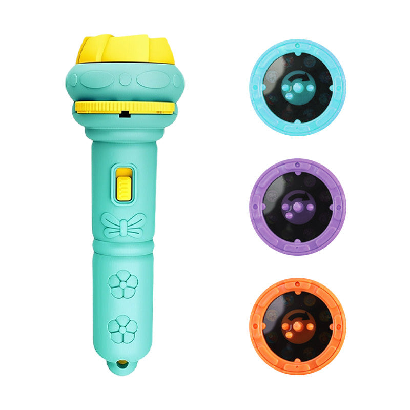 📢 ¡50% DESCUENTO POR TIEMPO LIMITADO! ⏰ Linterna proyector educativa infantil 🔦 Pulsa, proyecta y aprende – Una aventura nocturna de bolsillo ✨