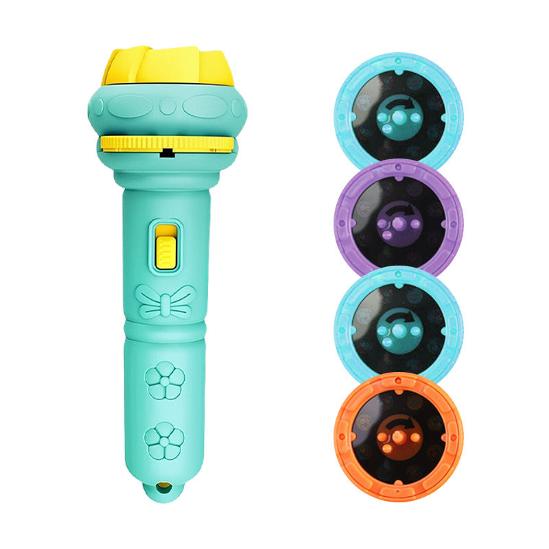 📢 ¡50% DESCUENTO POR TIEMPO LIMITADO! ⏰ Linterna proyector educativa infantil 🔦 Pulsa, proyecta y aprende – Una aventura nocturna de bolsillo ✨