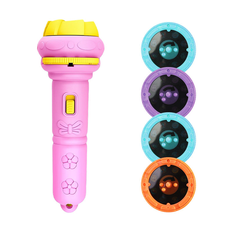 📢 ¡50% DESCUENTO POR TIEMPO LIMITADO! ⏰ Linterna proyector educativa infantil 🔦 Pulsa, proyecta y aprende – Una aventura nocturna de bolsillo ✨