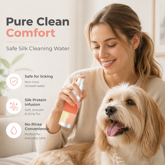 Spray Limpiador para Mascotas con Agua Ionizada Suave