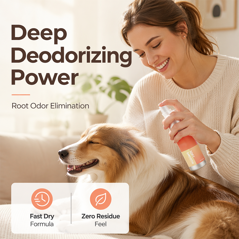 Spray Limpiador para Mascotas con Agua Ionizada Suave
