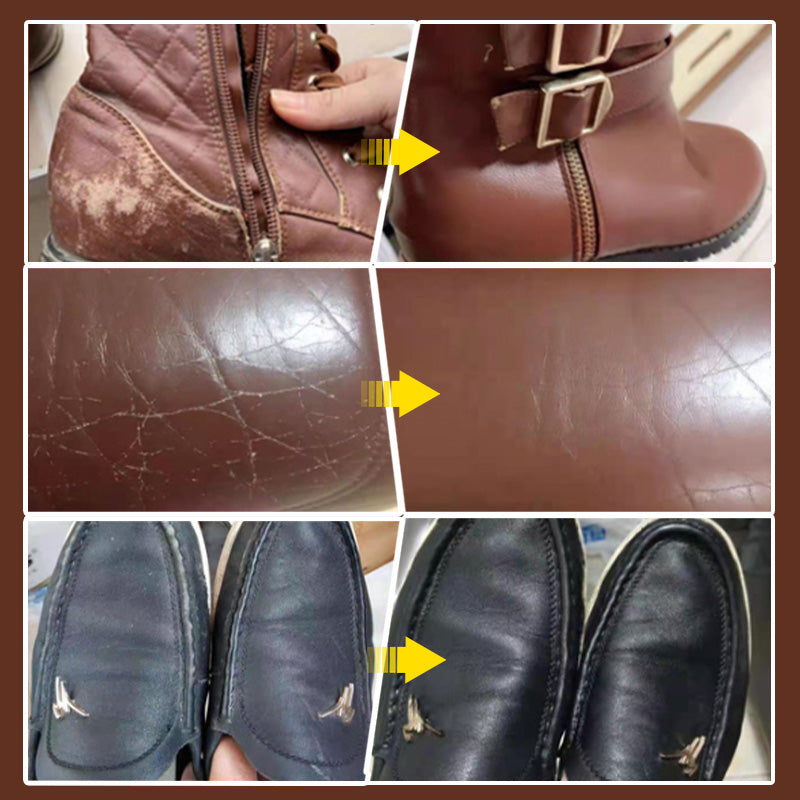 🥿🛋️ Tratamiento integral para el cuidado del cuero | Recolora y repara los arañazos, apto para muebles, vehículos y accesorios de cuero ✅