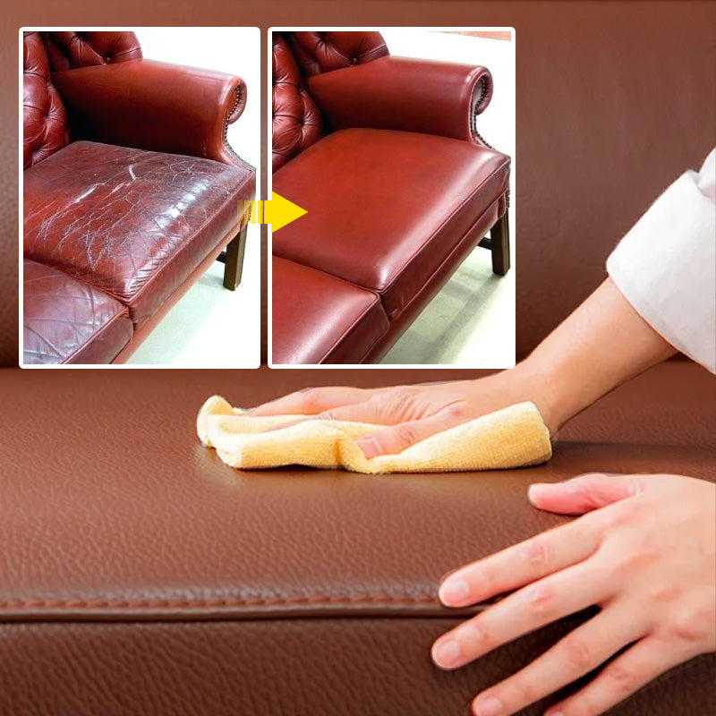 🥿🛋️ Tratamiento integral para el cuidado del cuero | Recolora y repara los arañazos, apto para muebles, vehículos y accesorios de cuero ✅