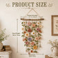 🌸¡ÚLTIMO DÍA DE PRECIO ESPECIAL!!🌸Decoración colgante de pared con flores de ganchillo