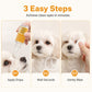 Suave producto para eliminar manchas alrededor de los ojos de mascotas, gotas nutritivas