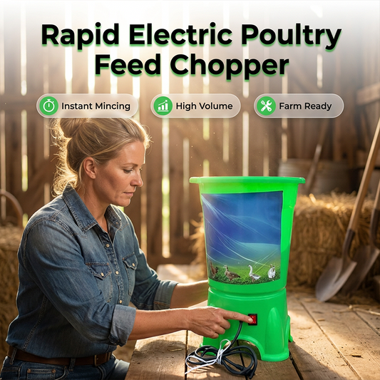 Oferta por tiempo limitado ⌛ – Picadora eléctrica para procesar alimento avícola