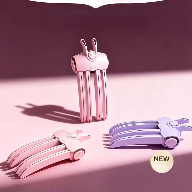 🎉Más de 48.000 unidades vendidas 💇 Pinza elevadora de raíz volumizante con calor inalámbrica, herramienta de peinado portátil para viaje ideal para cabello liso y fino
