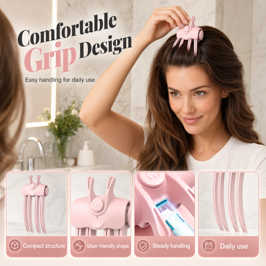 🎉Más de 48.000 unidades vendidas 💇 Pinza elevadora de raíz volumizante con calor inalámbrica, herramienta de peinado portátil para viaje ideal para cabello liso y fino