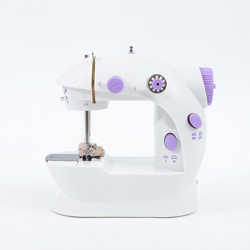 Máquina de coser eléctrica miniatura para el hogar