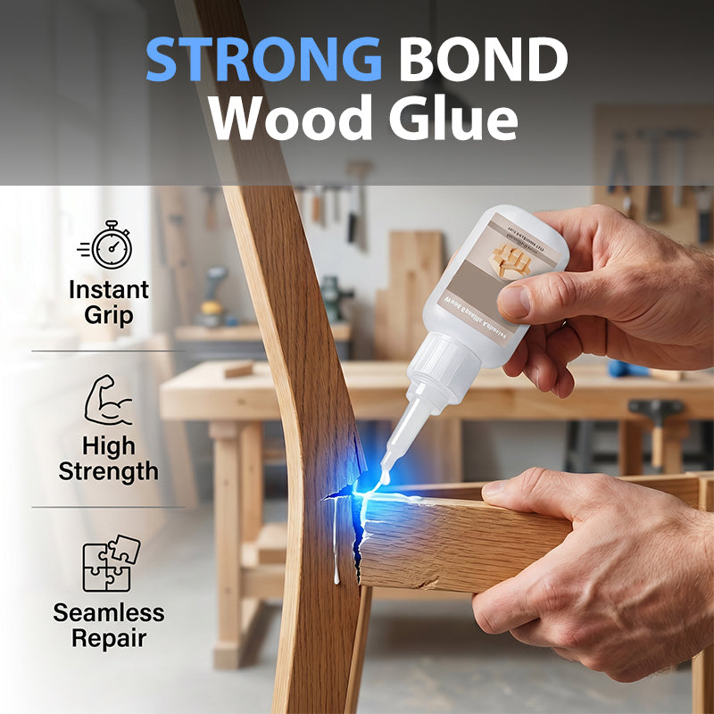 ✨🔧 ¡50% DESCUENTO! Pegamento para madera de adherencia fuerte – reparación resistente para marcos de puertas, sillas y mesas. Boquilla precisa, sin derrames ni desperdicios. Secado rápido, vuelve a usarlo el mismo día. 💪