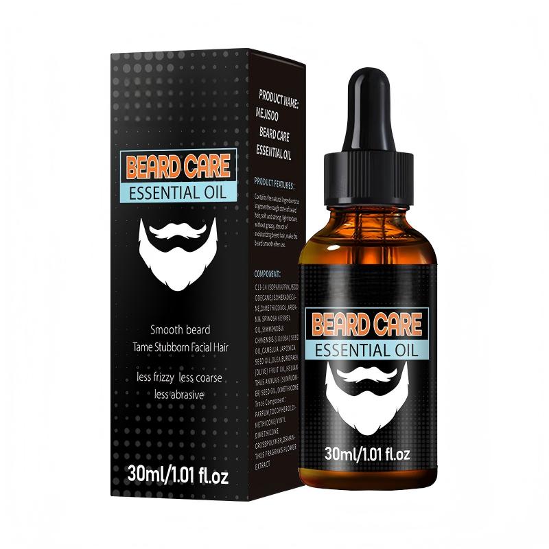 ✨ Aceite esencial para el cuidado de la barba – absorción rápida, no graso, nutre la piel y la barba 🌿