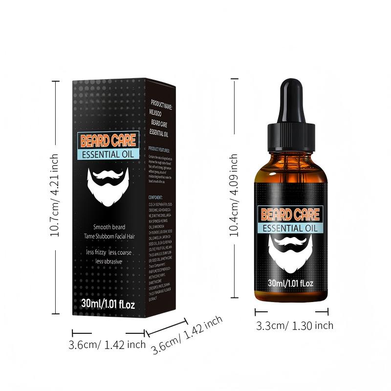 ✨ Aceite esencial para el cuidado de la barba – absorción rápida, no graso, nutre la piel y la barba 🌿