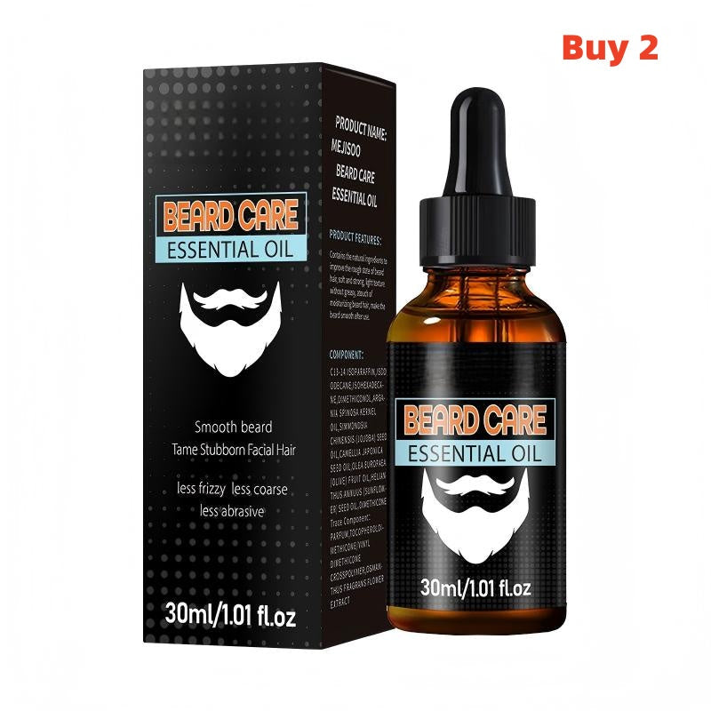 ✨ Aceite esencial para el cuidado de la barba – absorción rápida, no graso, nutre la piel y la barba 🌿
