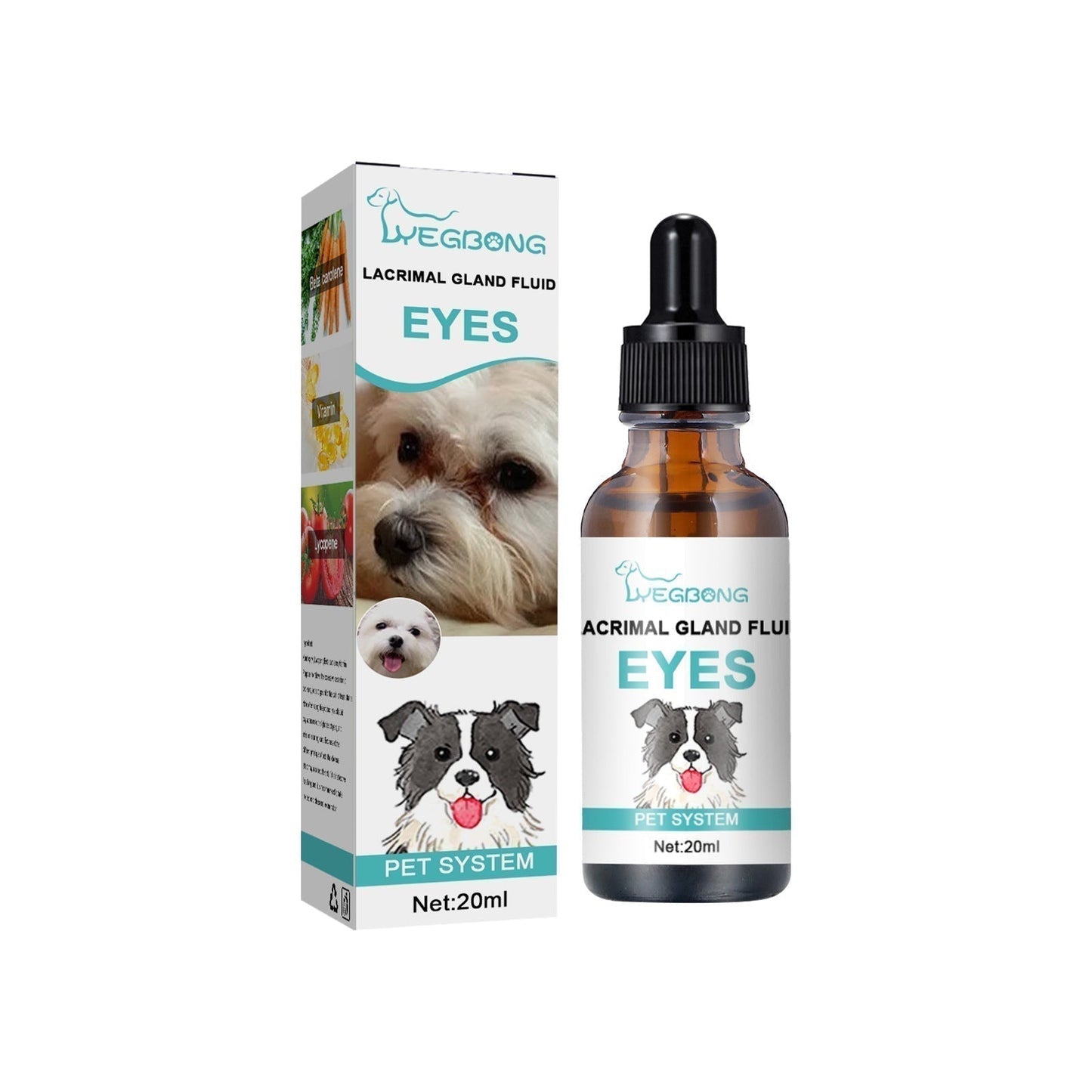🐱🐶 Limpiador y gotas oculares para mascotas – fórmula suave con equilibrio de pH, segura para perros y gatos. Alivia el enrojecimiento, elimina manchas de lágrimas y suciedad diaria. Sin peróxido! 🌿💧