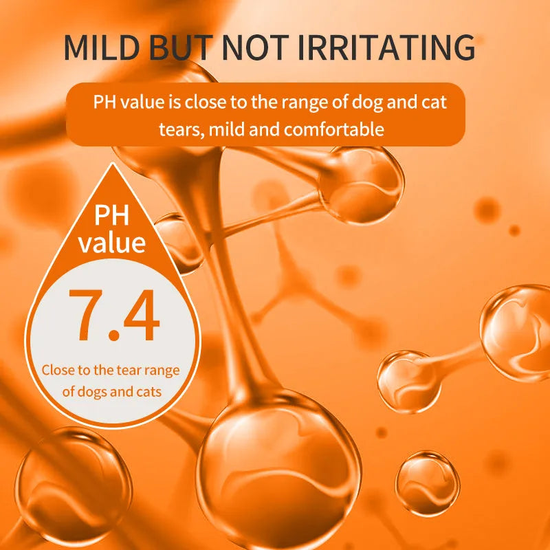 🐱🐶 Limpiador y gotas oculares para mascotas – fórmula suave con equilibrio de pH, segura para perros y gatos. Alivia el enrojecimiento, elimina manchas de lágrimas y suciedad diaria. Sin peróxido! 🌿💧