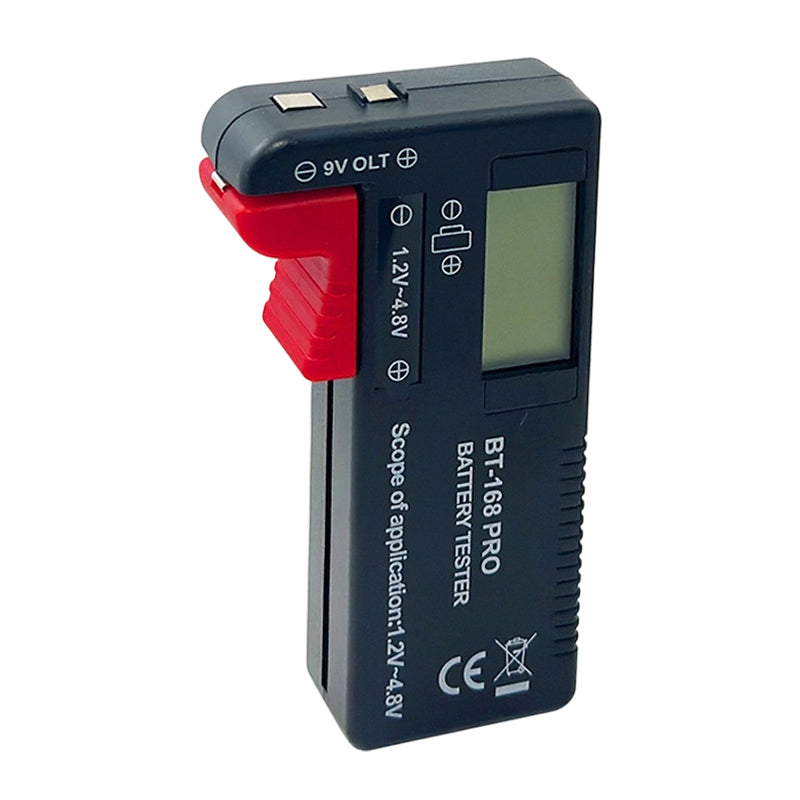 🥳GRAN OFERTA 2026🥳💞¡Más de 50.000 unidades vendidas!📊🔦 ¡50% DE DESCUENTO! Comprobador digital de baterías – Gran pantalla LCD que muestra la carga restante exacta. Compacto y portátil, ¡verifica su estado antes de desecharla! 🧪💪