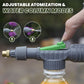 Pulverizador manual para botellas con boquilla regulable