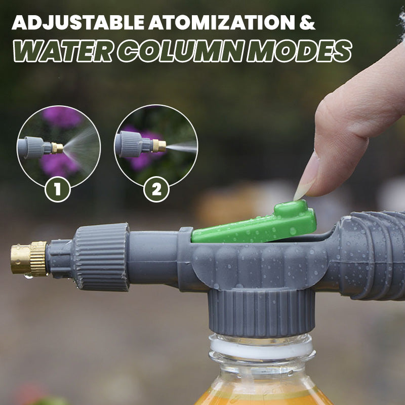Pulverizador manual para botellas con boquilla regulable