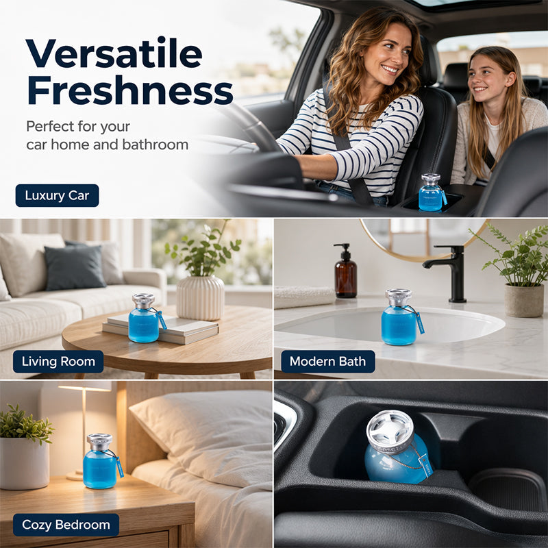 ✨️✨️¡Increíble 50% de descuento!🌿Compra 1, obtén 1 gratis🌺Fragancia premium para un aire fresco！🚗Perfume para coche de larga duración