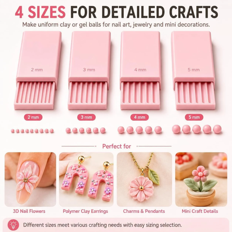 🎨 Fabricante de bolas de arcilla impreso en 3D – Bolitas perfectas en segundos ✨