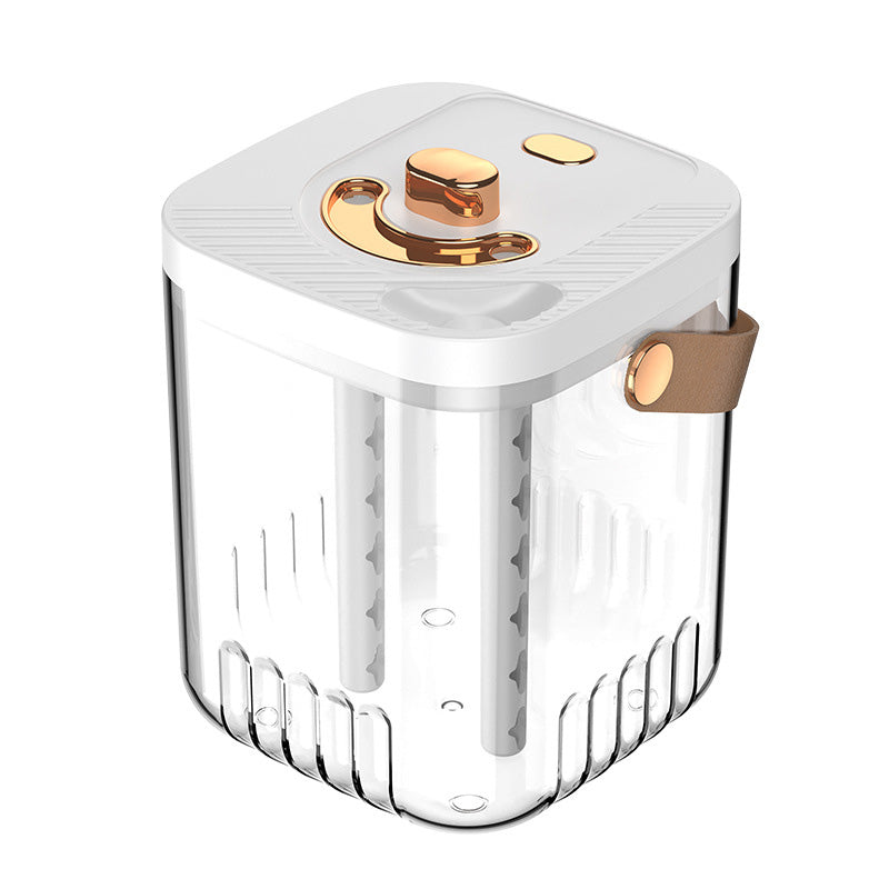 Humidificador transparente portátil con asa