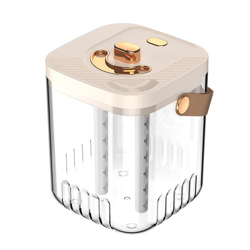 Humidificador transparente portátil con asa