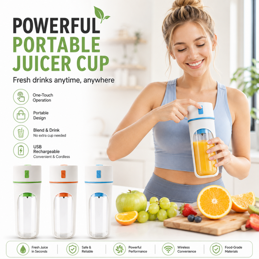 🍹 Licuadora Portátil Inalámbrica Eléctrica | Oferta Limitada Disponible