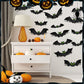 Set de Pegatinas Decorativas 3D de Murciélagos de Halloween