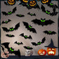 Set de Pegatinas Decorativas 3D de Murciélagos de Halloween