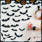 Set de Pegatinas Decorativas 3D de Murciélagos de Halloween