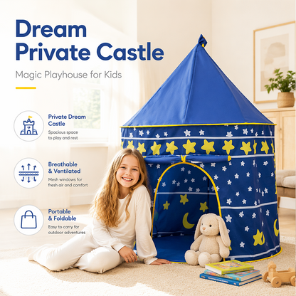 Tienda de Juego para Niños con Puerta Enrollable