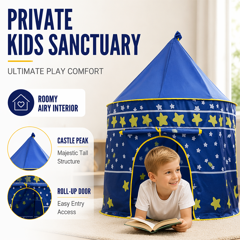 Tienda de Juego para Niños con Puerta Enrollable