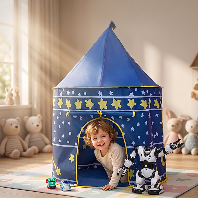 Tienda de Juego para Niños con Puerta Enrollable