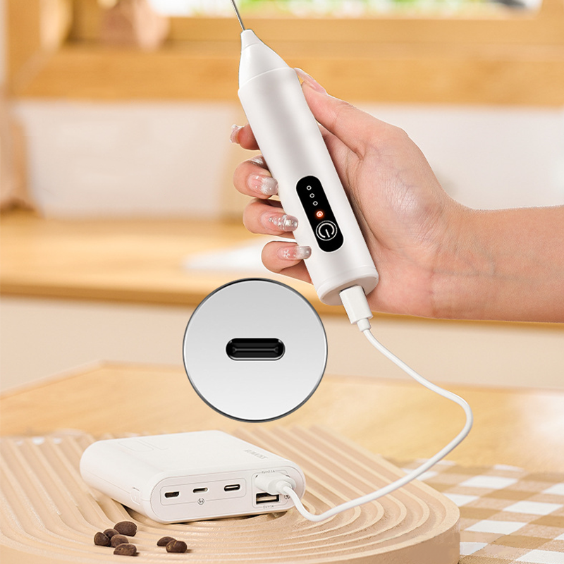 🥤 ¡OFERTA POR TIEMPO LIMITADO 50% DE DESCUENTO! ⚡ Mezclador Eléctrico de Espuma para Bebidas – 3 Velocidades, 400mAh, Funcionamiento Silencioso y de Carga USB ✨
