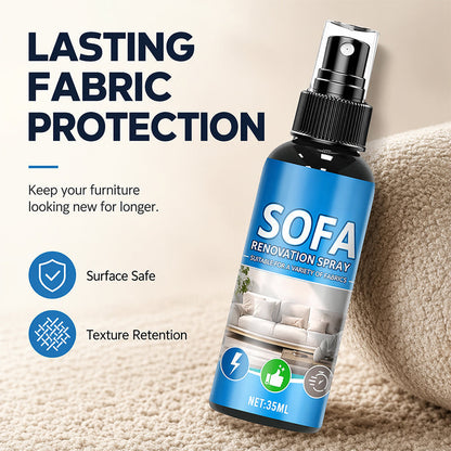 🥳OFERTA FLASH 2026🥳💞¡Más de 50.000 unidades vendidas!🛋️✨ ¡50% DE DESCUENTO! Spray Limpiador de Tela Sin Enjuague – solo rocía y limpia, sin agua ni enjuague. Ideal para sofás, alfombras y tapicería, deja un aroma fresco en minutos. 🧼💨