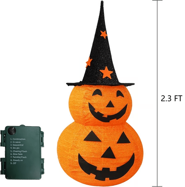🎃 Oferta estrella 50% de descuento 🎃🎃 Decoraciones de calabaza plegables para Halloween