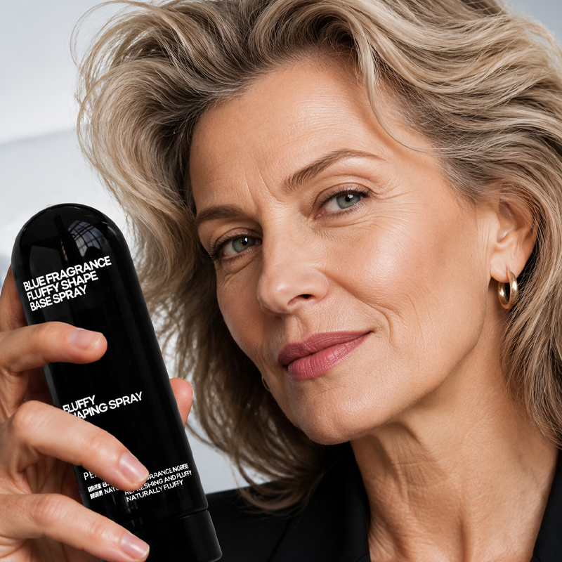 🎉¡50% de descuento! 👩 Spray voluminizador y fijador con aroma a melocotón, para un cabello ligero, con cuerpo y fijación duradera.