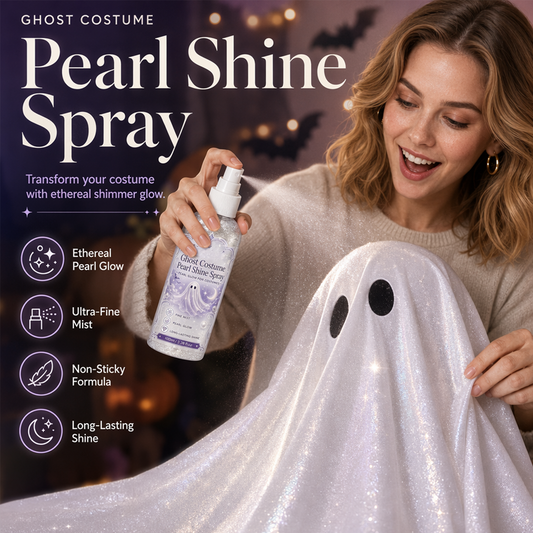 🥳OFERTA 2026🥳💞+50.000 vendidos🎃✨50% DESCUENTO Spray perlado luminoso Halloween, niebla ultrafina con brillo mágico para cualquier disfraz. Rocía y listo, sin coser ni pegar 👻💫