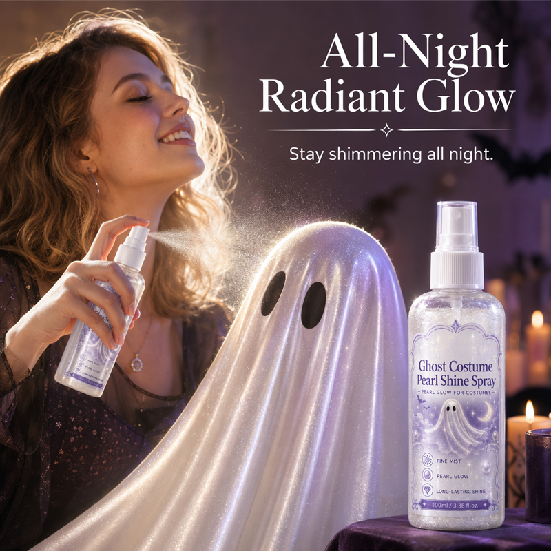 🥳OFERTA 2026🥳💞+50.000 vendidos🎃✨50% DESCUENTO Spray perlado luminoso Halloween, niebla ultrafina con brillo mágico para cualquier disfraz. Rocía y listo, sin coser ni pegar 👻💫