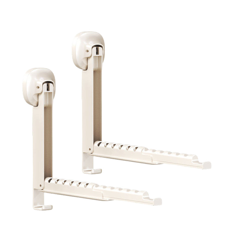🔥 Perchero plegable telescópico con ventosas. No requiere perforaciones, ahorra espacio, ideal para baños y balcones 👚