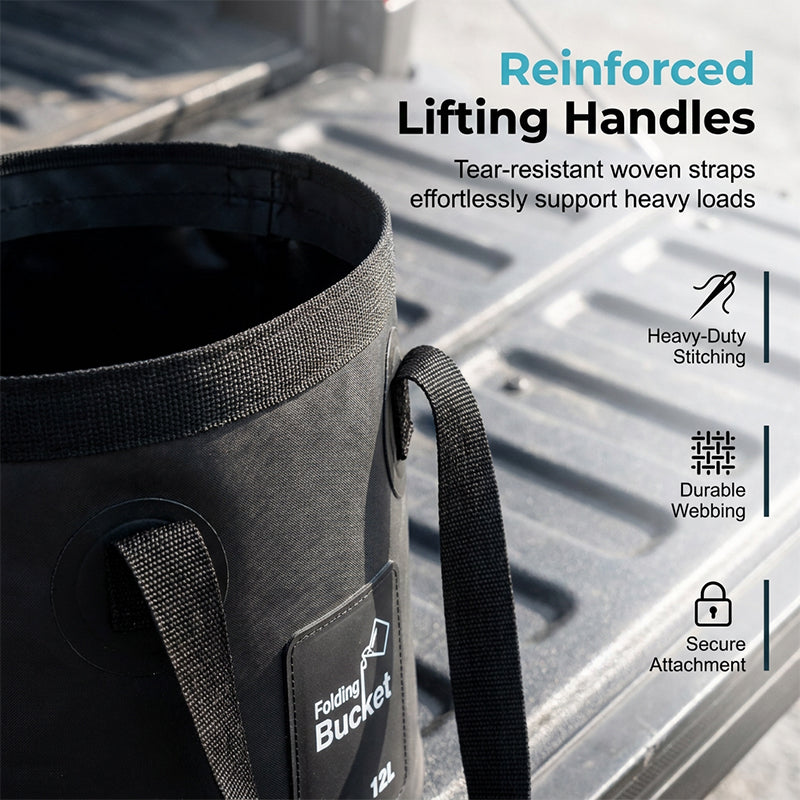 ⏳Tiempo limitado – 50% DESCUENTO⏰Cubo plegable portátil para acampar y pescar al aire libre