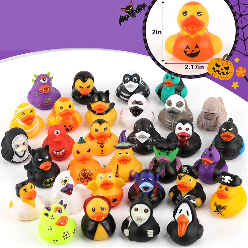 🎉 Oferta 2026 — ¡Más de 24.600 unidades vendidas! 💞 Patito de baño de Halloween para niños – Divertido, con toque misterioso y ideal para la diversión en el baño 🦆🎃✨