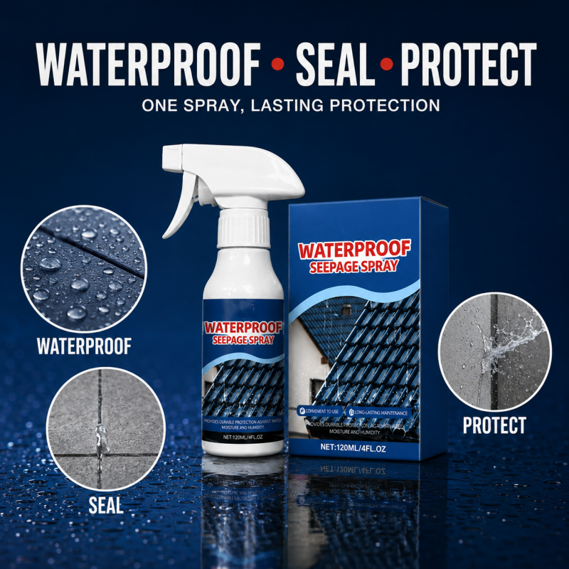 Spray impermeabilizante contra filtraciones para reparaciones de cocina y baño