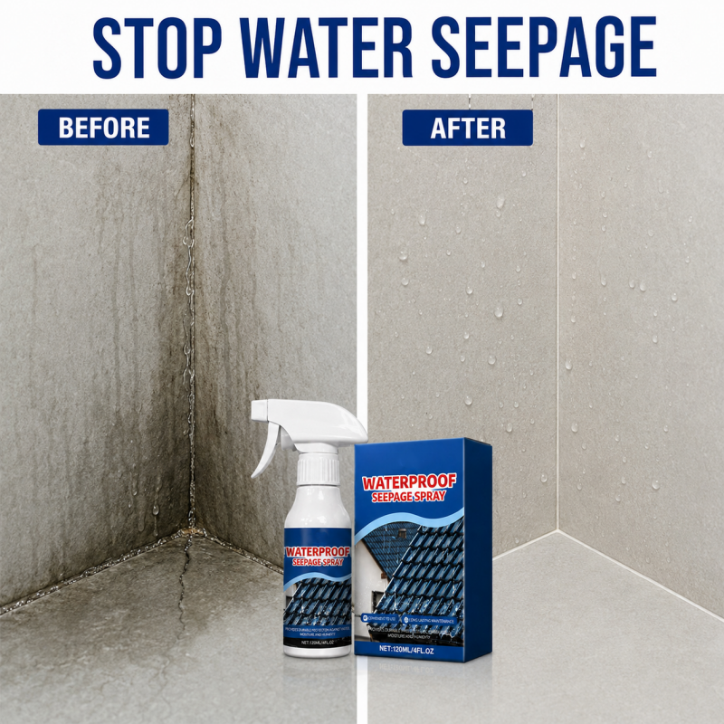 Spray impermeabilizante contra filtraciones para reparaciones de cocina y baño