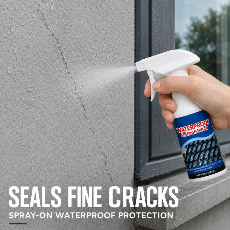 Spray impermeabilizante contra filtraciones para reparaciones de cocina y baño