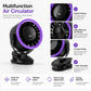 Ventilador USB portátil con pantalla digital