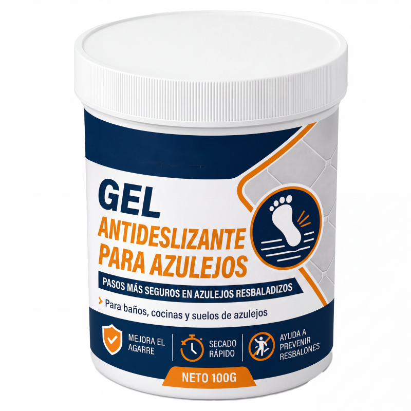 🥳 ELECCIÓN DESTACADA 2026 🥳 Gel antideslizante para azulejos – Reduce la resbaladicidad en azulejos lisos, fórmula de secado rápido – ¡Seguro para suelos interiores! 🏠💧